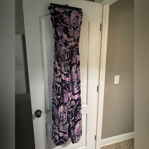 Lilly Pulitzer Strapless Pants Romper XS